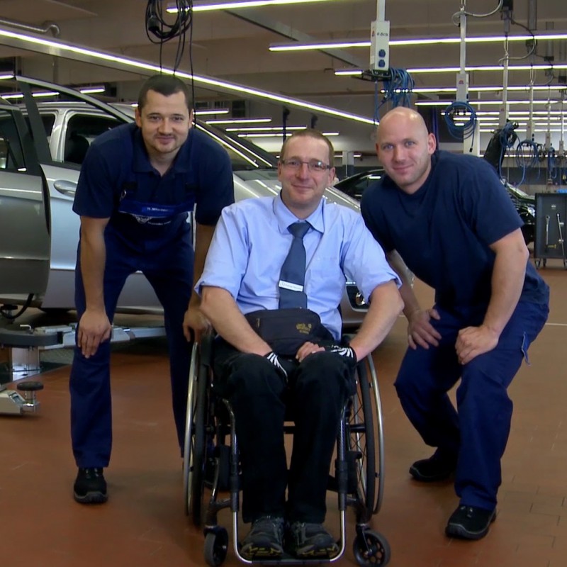 Beruf Rollstuhl Image